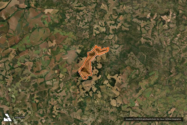 Imagem de satélite de FAZENDA CORREGO RICO em ALTO ARAGUAIA - MT