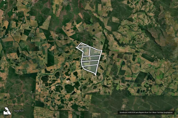 Imagem de satélite de Fazenda Camargo em VILA BELA DA SANTÍSSIMA TRINDADE - MT