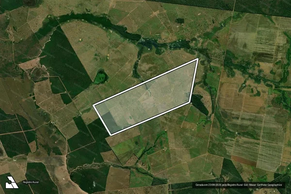 Imagem de satélite de Fazenda Moderna em VILA BELA DA SANTÍSSIMA TRINDADE - MT