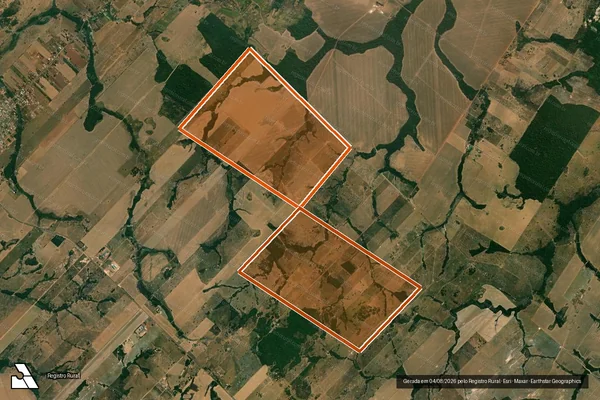 Imagem de satélite de Fazenda Guasca em CHAPADA DOS GUIMARÃES - MT