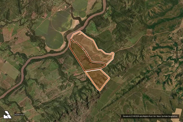 Imagem de satélite de FAZENDA VICENZO I em NOVA XAVANTINA - MT