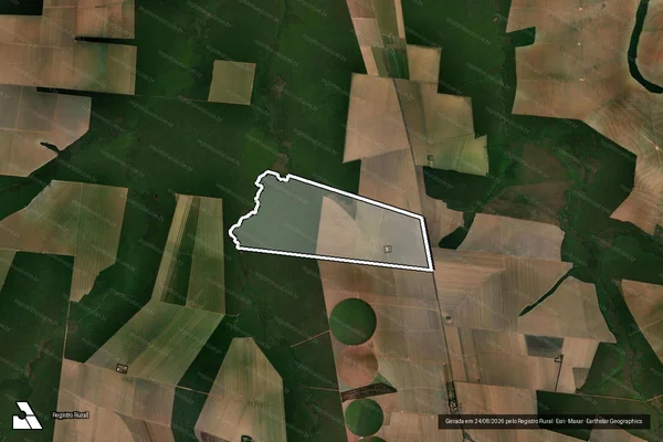 Imagem de satélite de FAZENDA SÃO JORGE em NOVA UBIRATÃ - MT