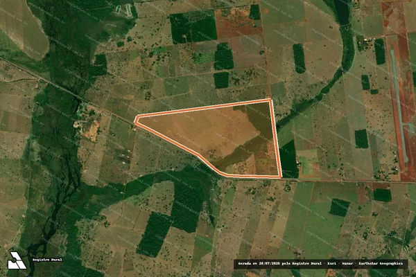 Imagem de satélite de SITIO BOA UNIAO em PONTES E LACERDA - MT