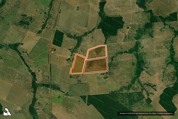 Imagem de satélite de Sitio Sao Joao em PONTES E LACERDA - MT