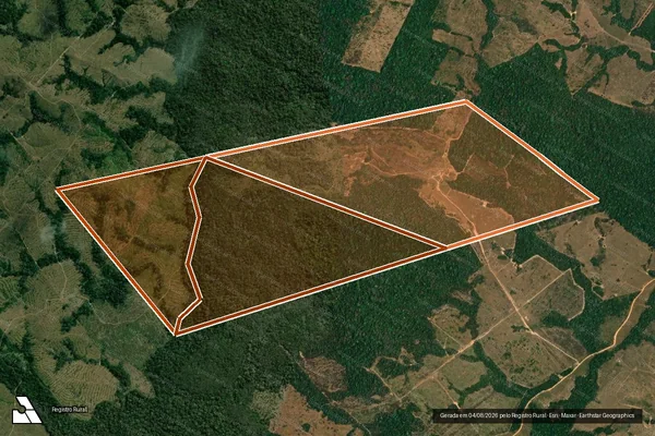 Imagem de satélite de Fazenda Cachoeira II em COTRIGUAÇU - MT
