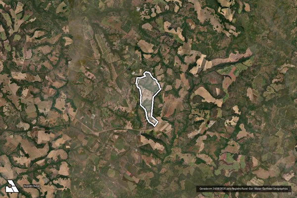 Imagem de satélite de Fazenda Perserveranca em SANTA ROSA DO TOCANTINS - TO