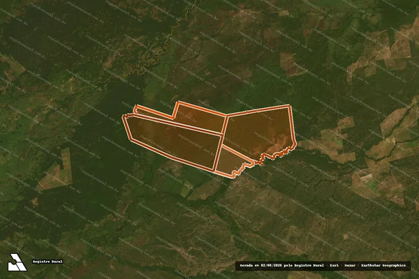 Imagem de satélite de Fazenda Fundação em BARÃO DE MELGAÇO - MT