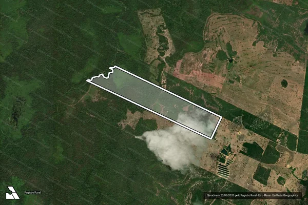 Imagem de satélite de RANCHO ESPERANCA I em POCONÉ - MT