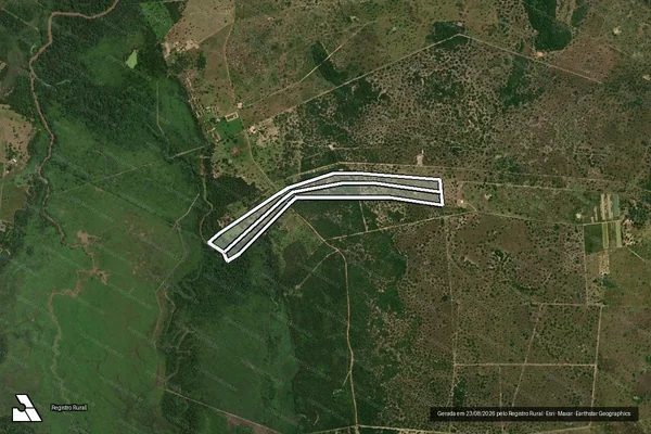 Imagem de satélite de ESTANCIA WL em SANTO ANTÔNIO DO LEVERGER - MT