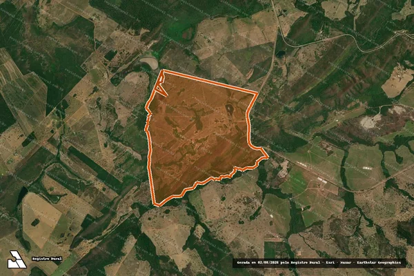 Imagem de satélite de FAZENDA MARAZUL V em SANTO ANTÔNIO DO LEVERGER - MT