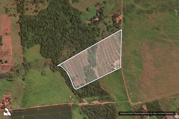 Imagem de satélite de Chacara Pedacinho De Chao em RONDONÓPOLIS - MT