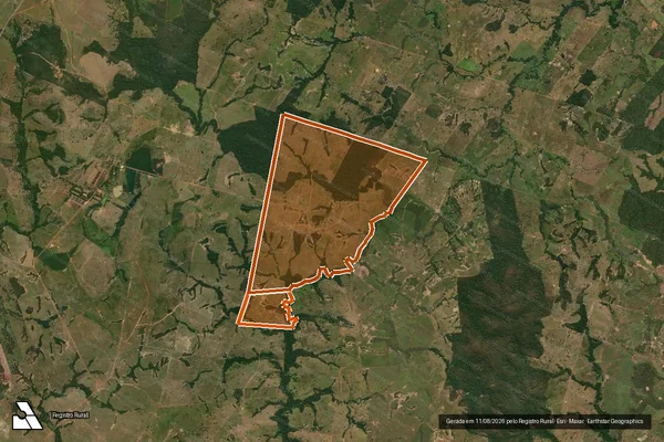 Imagem de satélite de FAZENDA VISTA ALEGRE