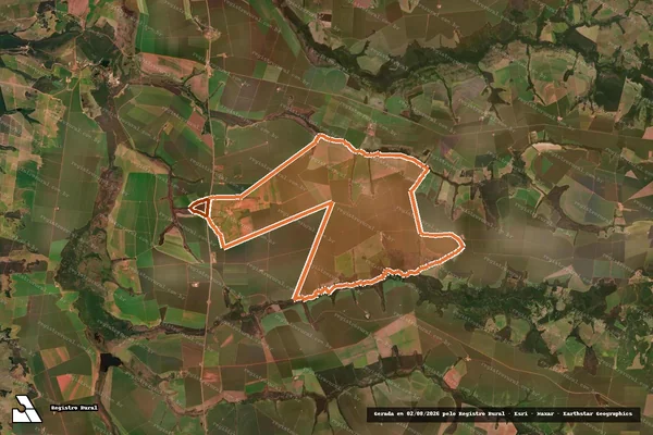 Imagem de satélite de Fazenda Santa Maria em ITIQUIRA - MT