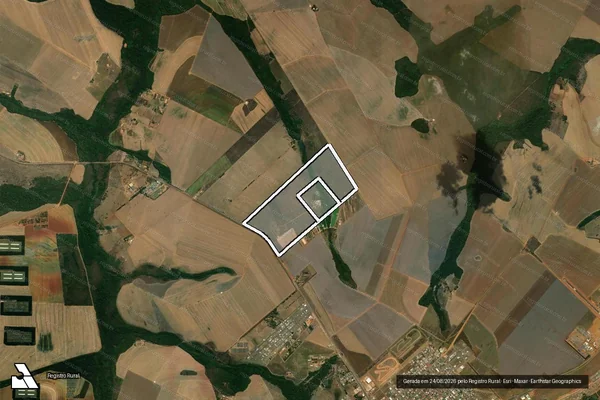 Imagem de satélite de Roca Alegria Alegria em CAMPO VERDE - MT