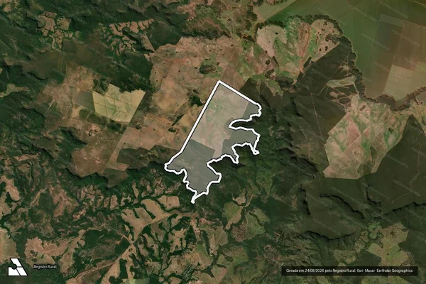 Imagem de satélite de Fazenda Saramandaia em ALTO ARAGUAIA - MT