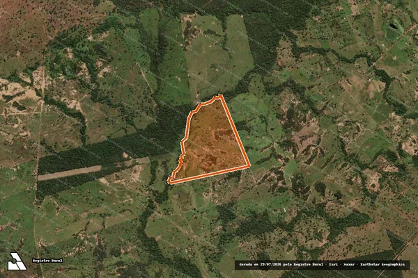 Imagem de satélite de FAZENDA RAIOS DO SOL em GUIRATINGA - MT