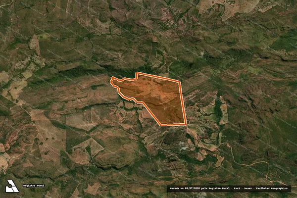 Imagem de satélite de Fazenda Brejo Verde em PONTE BRANCA - MT