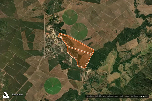 Imagem de satélite de Fazenda Alto Coite em POXORÉU - MT