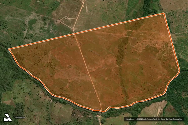 Imagem de satélite de Fazenda Fenix 04 em PAU D'ARCO - TO