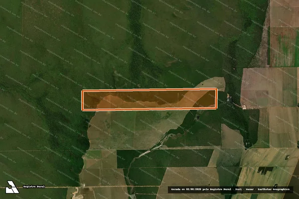 Imagem de satélite de Fazenda Passaro Preto em CAMPOS DE JÚLIO - MT