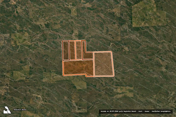 Imagem de satélite de FAZENDA SANTA LUZIA em CORUMBÁ - MS