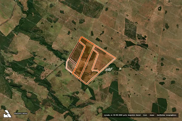 Imagem de satélite de ESTANCIA FUNDO DA GROTA em FIGUEIRÃO - MS