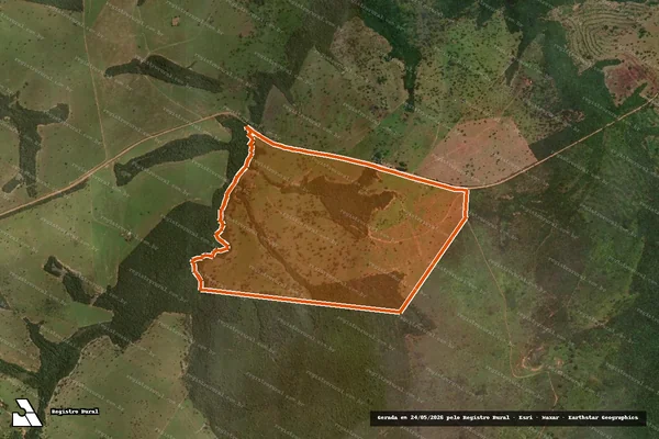 Imagem de satélite de FAZENDA SÃO GABRIEL em ALCINÓPOLIS - MS