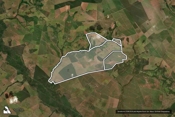 Imagem de satélite de Fazenda Scorpion em COSTA RICA - MS