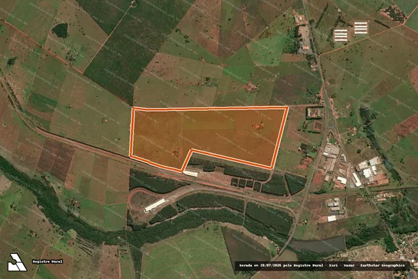 Imagem de satélite de FAZENDA BOA ESPERANCA em APARECIDA DO TABOADO - MS