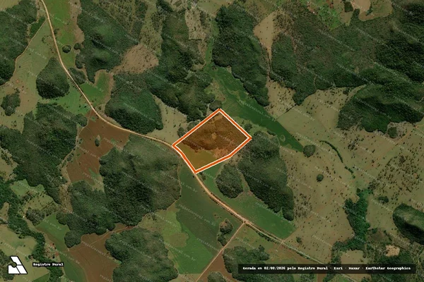 Imagem de satélite de RANCHO REGINA em BONITO - MS
