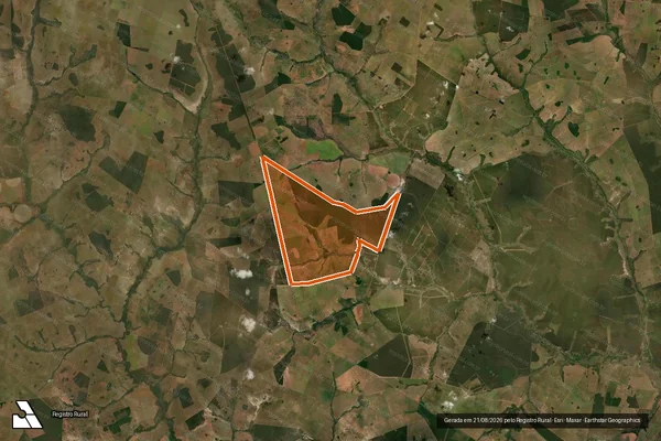 Imagem de satélite de Fazenda Santa Marta em CAMPO GRANDE - MS