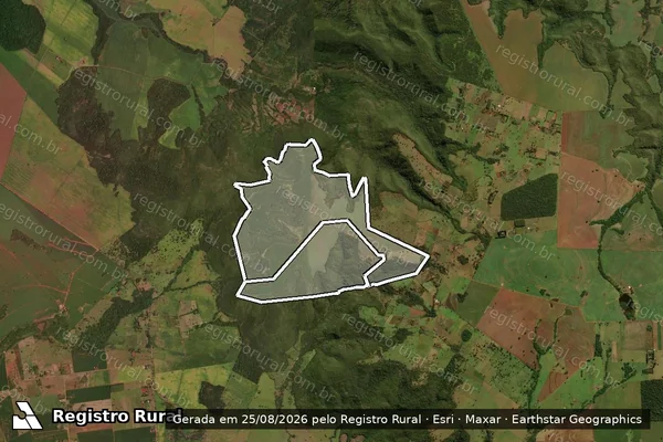 Imagem de satélite de FAZENDA TRES MARIAS em CAMPO GRANDE - MS