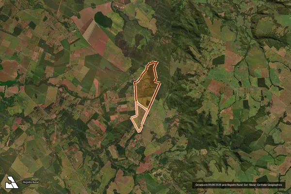 Imagem de satélite de Fazenda Da Furna/Boa Vista em CAMPO GRANDE - MS