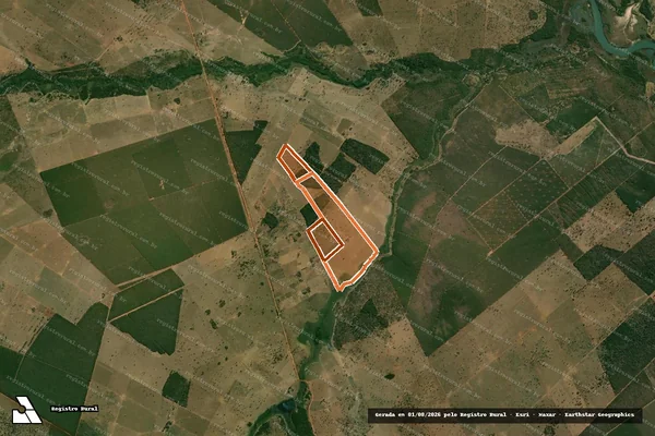 Imagem de satélite de FAZENDA QUINCAS em TRÊS LAGOAS - MS