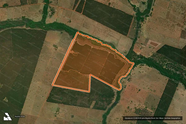 Imagem de satélite de FAZENDA RENASCER em TRÊS LAGOAS - MS