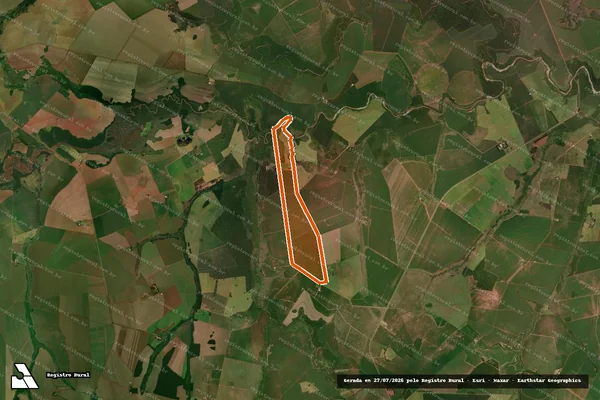 Imagem de satélite de FAZENDA REFUGIO em AMAMBAI - MS