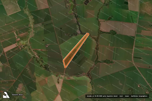 Imagem de satélite de Sitio Santo Antonio em CAARAPÓ - MS