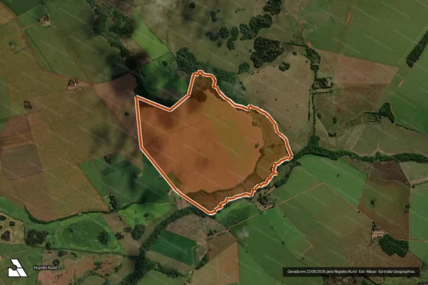 Imagem de satélite de Fazenda Noda Guanandi em DOURADOS - MS