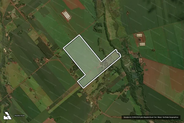 Imagem de satélite de Sitio Recreio em DOURADOS - MS