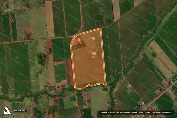 Imagem de satélite de GRANJA DOURADOS - INCUBATORIO em DOURADOS - MS