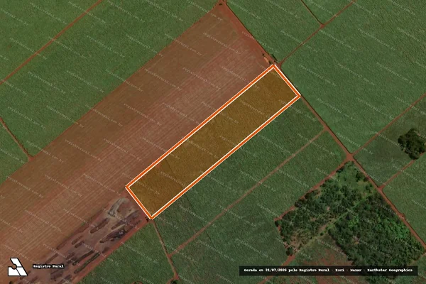 Imagem de satélite de Lote Rural Nº Quadra 27-A1 em FÁTIMA DO SUL - MS