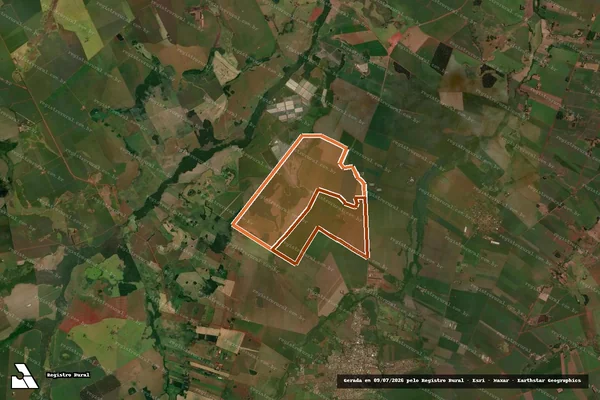 Imagem de satélite de FAZENDA LAGOÃO em ITAPORÃ - MS
