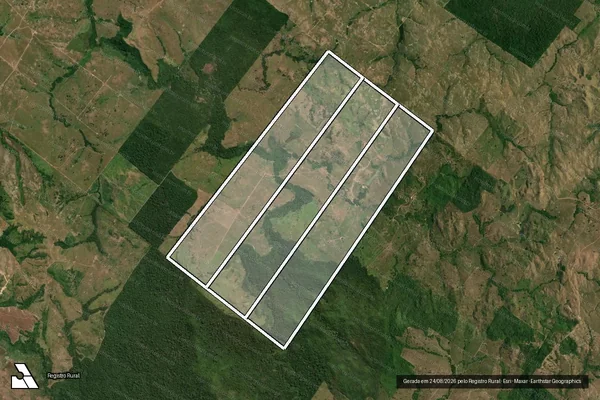 Imagem de satélite de FAZENDA BOCAINA DO ANAJA em ARAGUAÍNA - TO