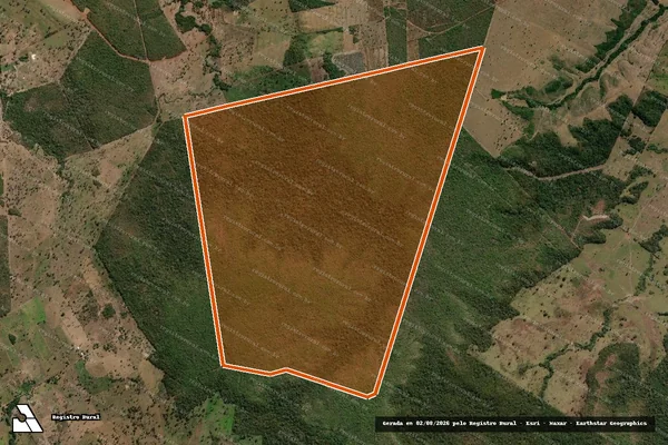 Imagem de satélite de Fazenda Poco Azul em MIRACEMA DO TOCANTINS - TO