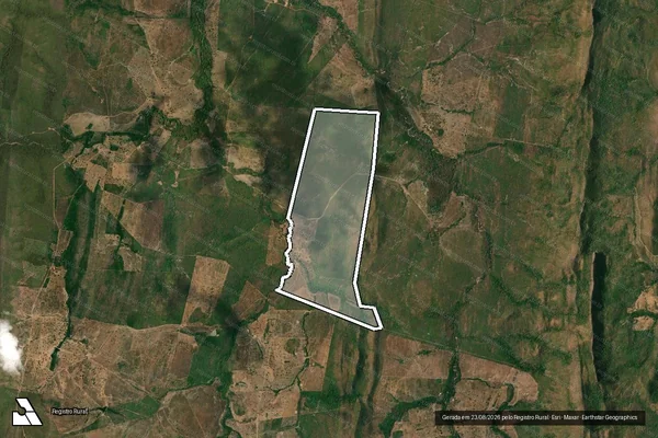 Imagem de satélite de FAZENDA JACANA em SÃO SALVADOR DO TOCANTINS - TO
