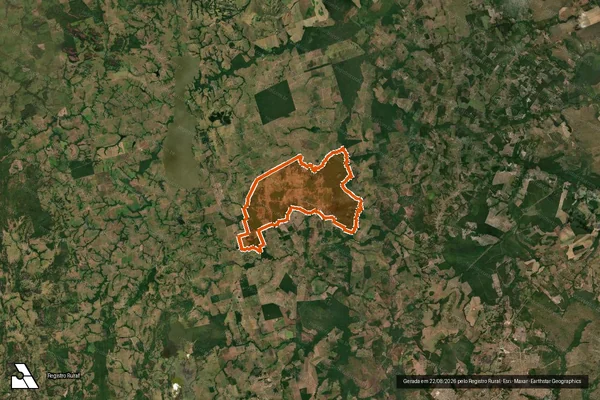 Imagem de satélite de PA PRIMAVERA (TO0463000) em CARMOLÂNDIA - TO
