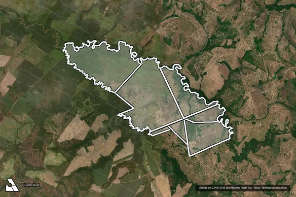 Imagem de satélite de FAZENDA PLANETA em GOIANORTE - TO