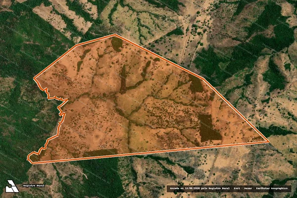 Imagem de satélite de Fazenda - Maringá em GOIANORTE - TO