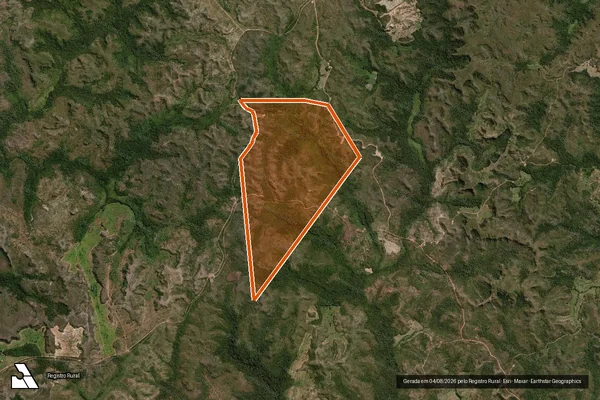 Imagem de satélite de Fazenda Brejo Grande em CENTENÁRIO - TO