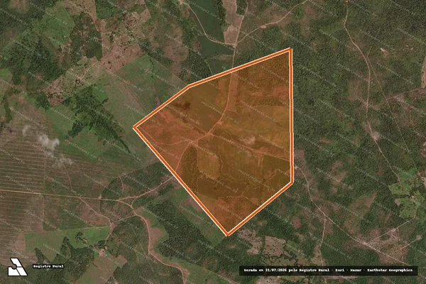 Imagem de satélite de FAZENDA GUZZI, LOTE 69 (PARTE), DO LOTEAMENTO RIBEIRÃO RIO NEGRO em PEDRO AFONSO - TO